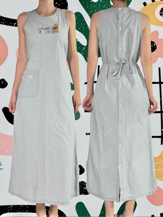 Disney | Dresses | The Disney Store Vintage Winnie The Pooh Chambray ...